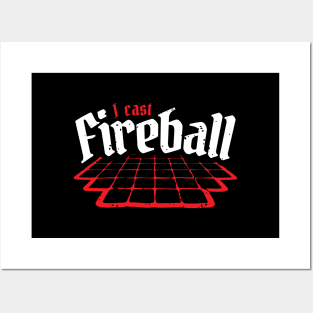 I Cast Fireball Posters and Art